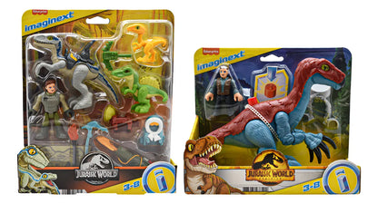 Imaginext Jurassic World Pack Track And Trail Y Owen Fisher
