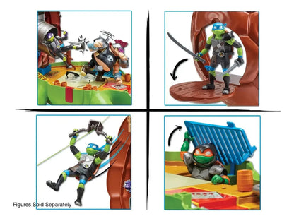 Tortugas Ninja Pet Turtle Playset Battle Arena Playmates