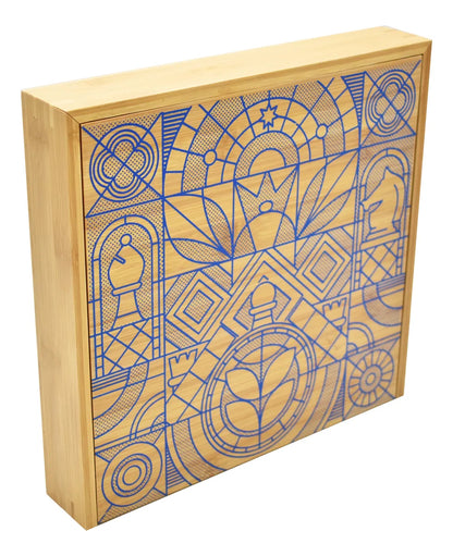 Ajedrez Y Damas Mindful Classics Bambu Spin Master Ca Cd