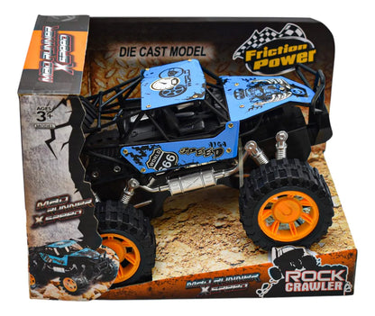 Mad Runner Pack 2 Vehiculos Rock Crawler Z160 Rock Crawler Rojo/azul