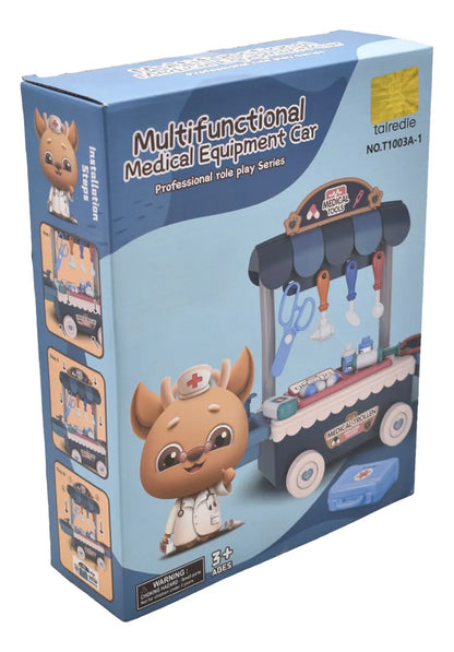 Carro Multifuncional De Equipos Medicos Juego De Rol T1003a