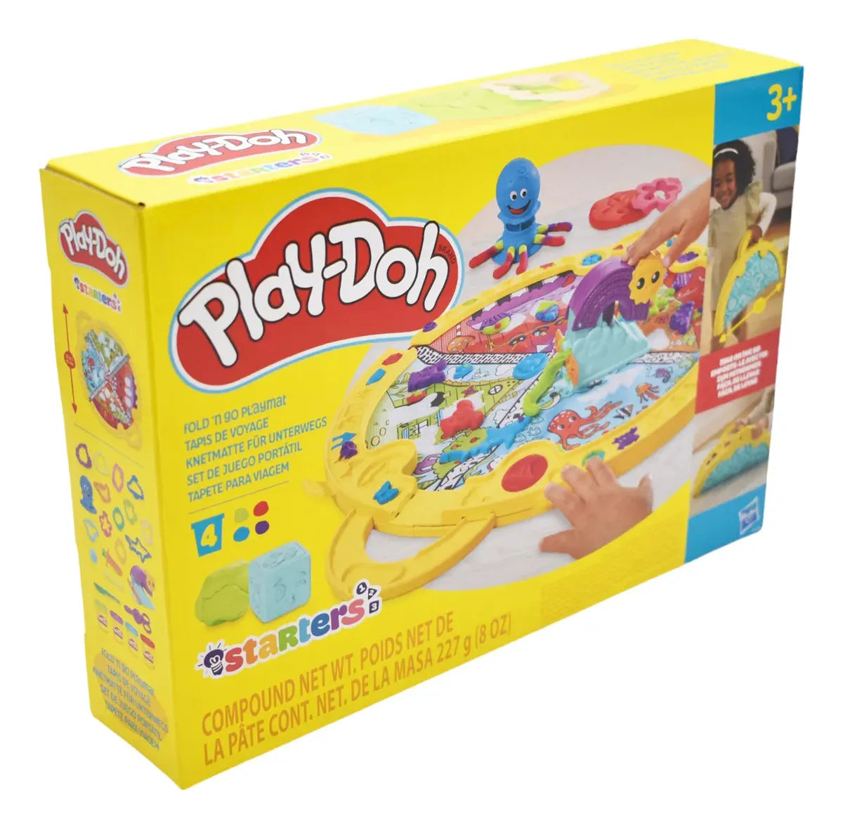 Play Doh Starters Set De Juego Portatil 227g Hasbro Multicolor