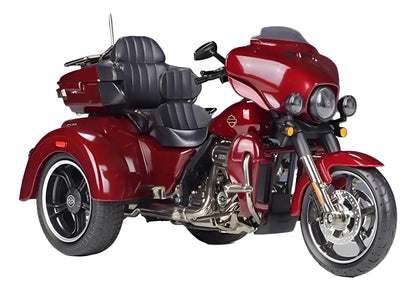 Harley Davison 2021 Dvo Tri Glide Rojo Escala 1:12 Maisto Rojo