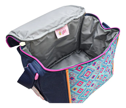 Mochila Y Lonchera Girl Power Be You Hg Primaria Chenson Rosa Chicle Estampado