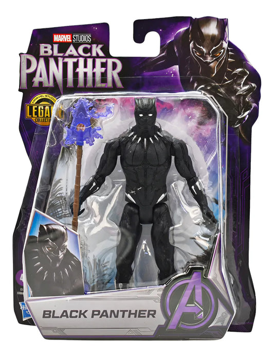 Marvel Avengers Black Panther 15 Cm Lanza Violeta Hasbro Cd