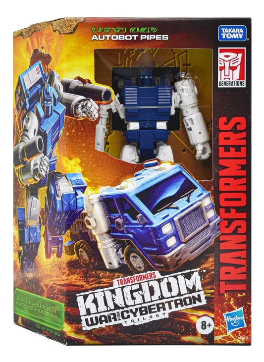 Transformers Kingdom War For Cybertron Autobot Pipes Hasbro