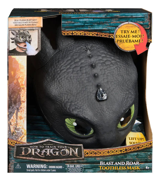 Entrenar A Tu Dragon Mascara Chimuelo Luz Sonido Spin Master