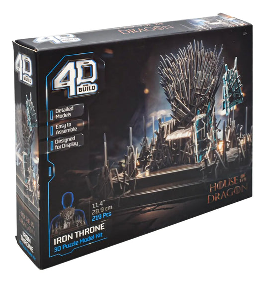 House Of Dragon Rompecabezas 4d Throne 219p Spin Master Cf