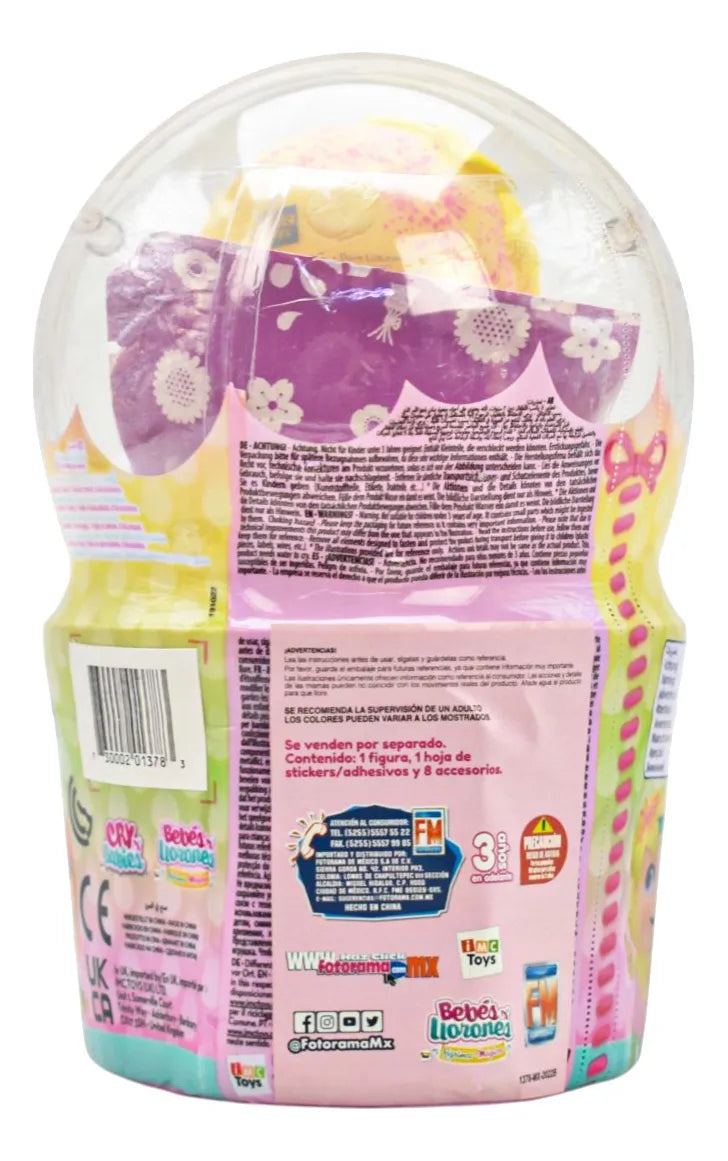 Bebes Llorones Series Flores Felices Pack 2 16cm #2 Fotorama