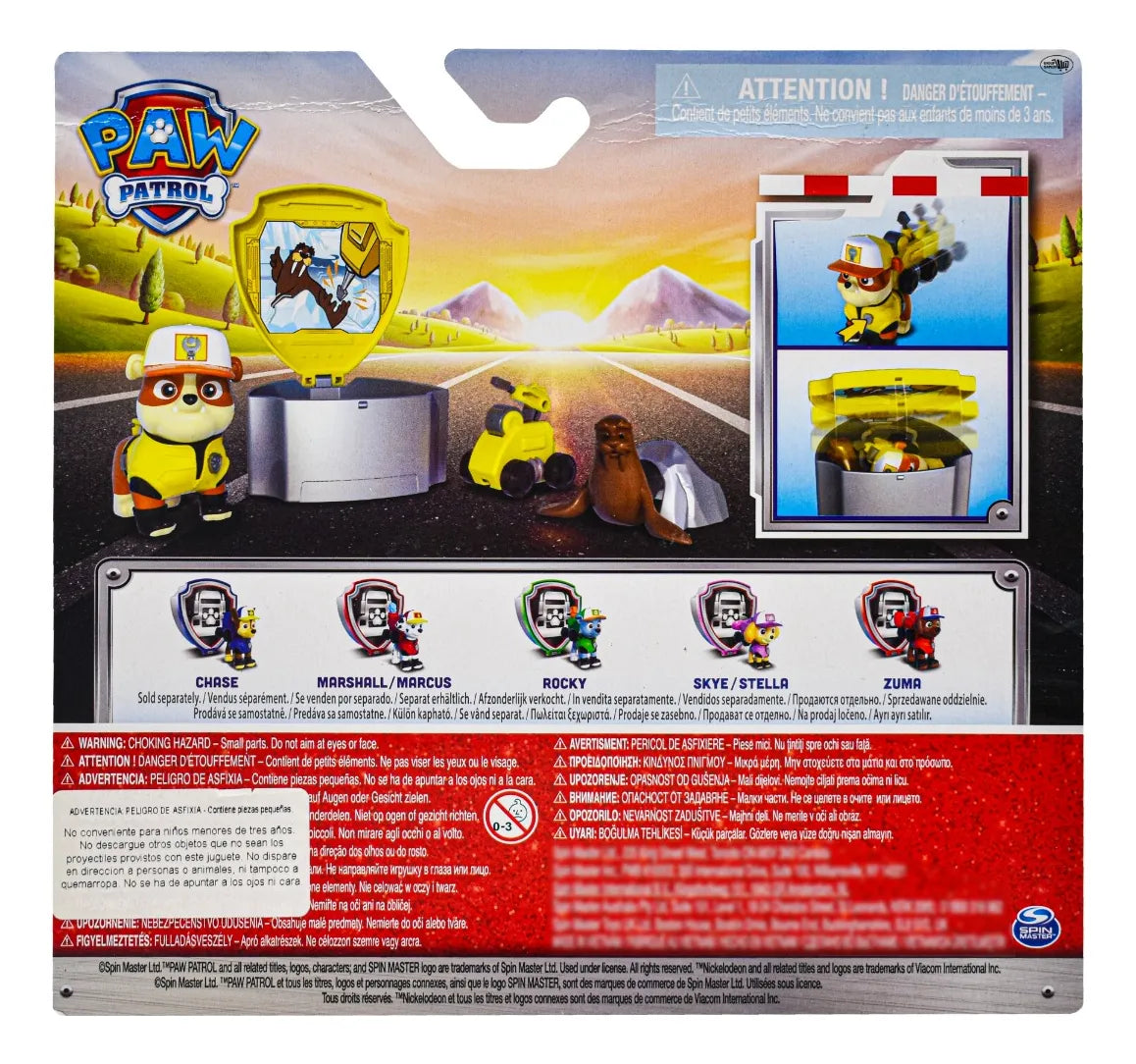 Paw Patrol Hero Pup Rubble Big Truck Pups Spin Master