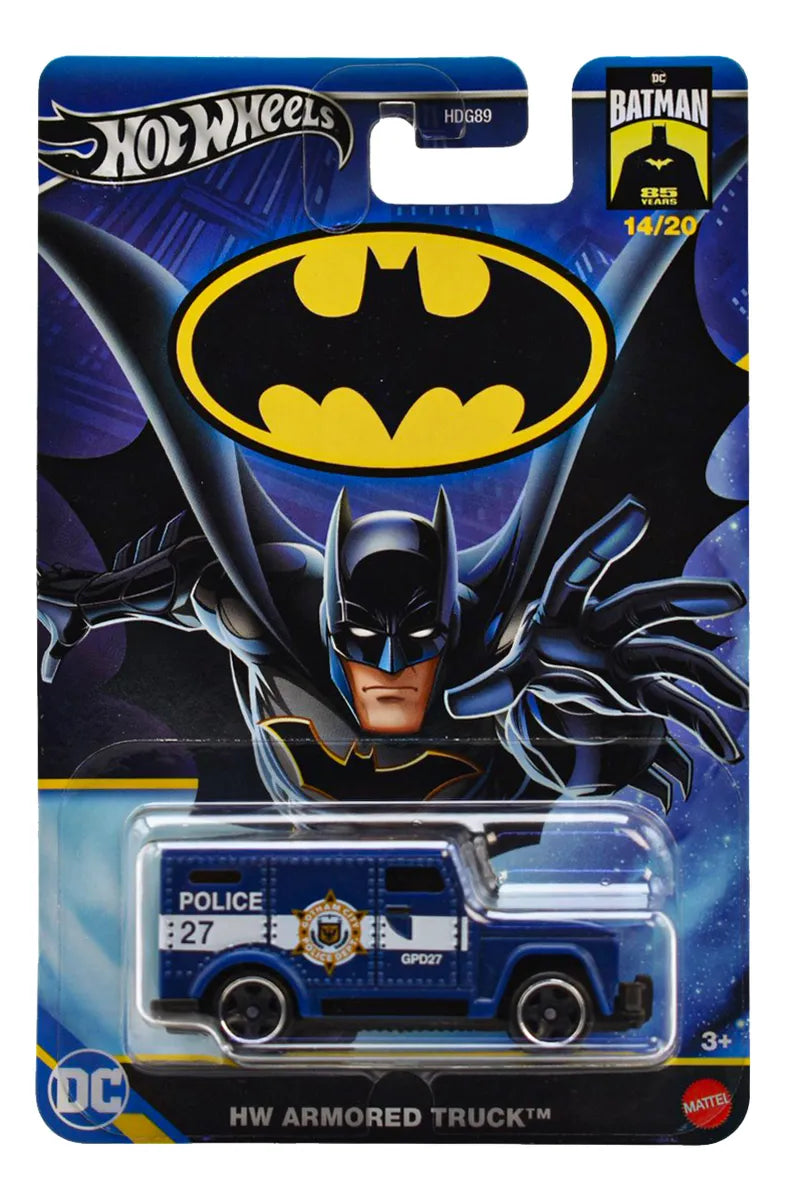 Hot Wheels Batman Hdg89 Pack 2 Vehiculos #2 Mattel Cf Multicolor