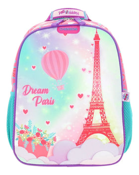 Chenson Happy Girl Paris Preschool Backpack Hg65880-p Pink
