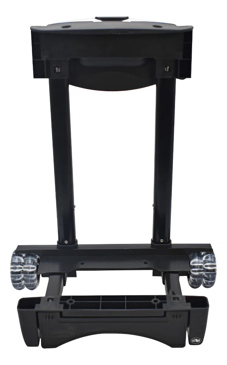 Carrito Escolar Negro con Ruedas City Hunter 808-13 Altura Ajustable