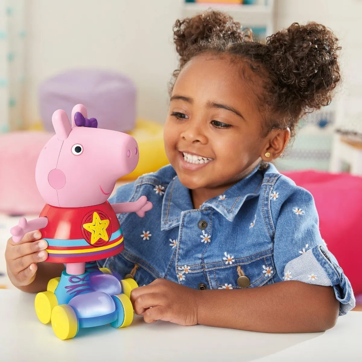 Muñeca Hasbro Peppa Pig Canta Y Patina Con Luces Y Sonido