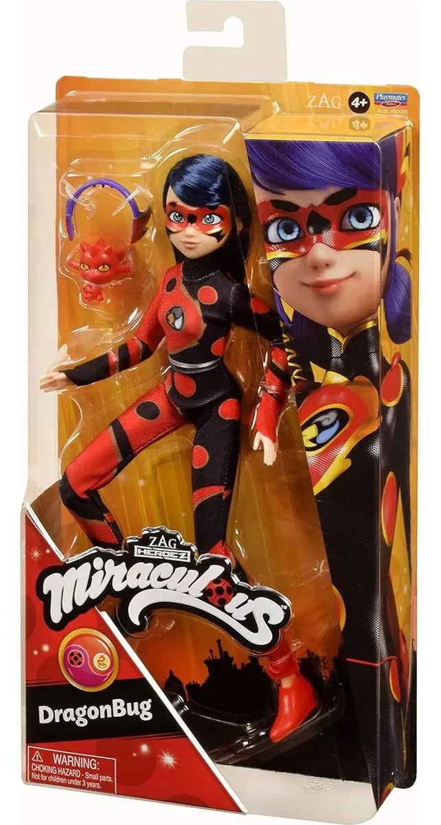 Miraculous Dragonbug Muñeca Con Accesorios 26cm Playmates