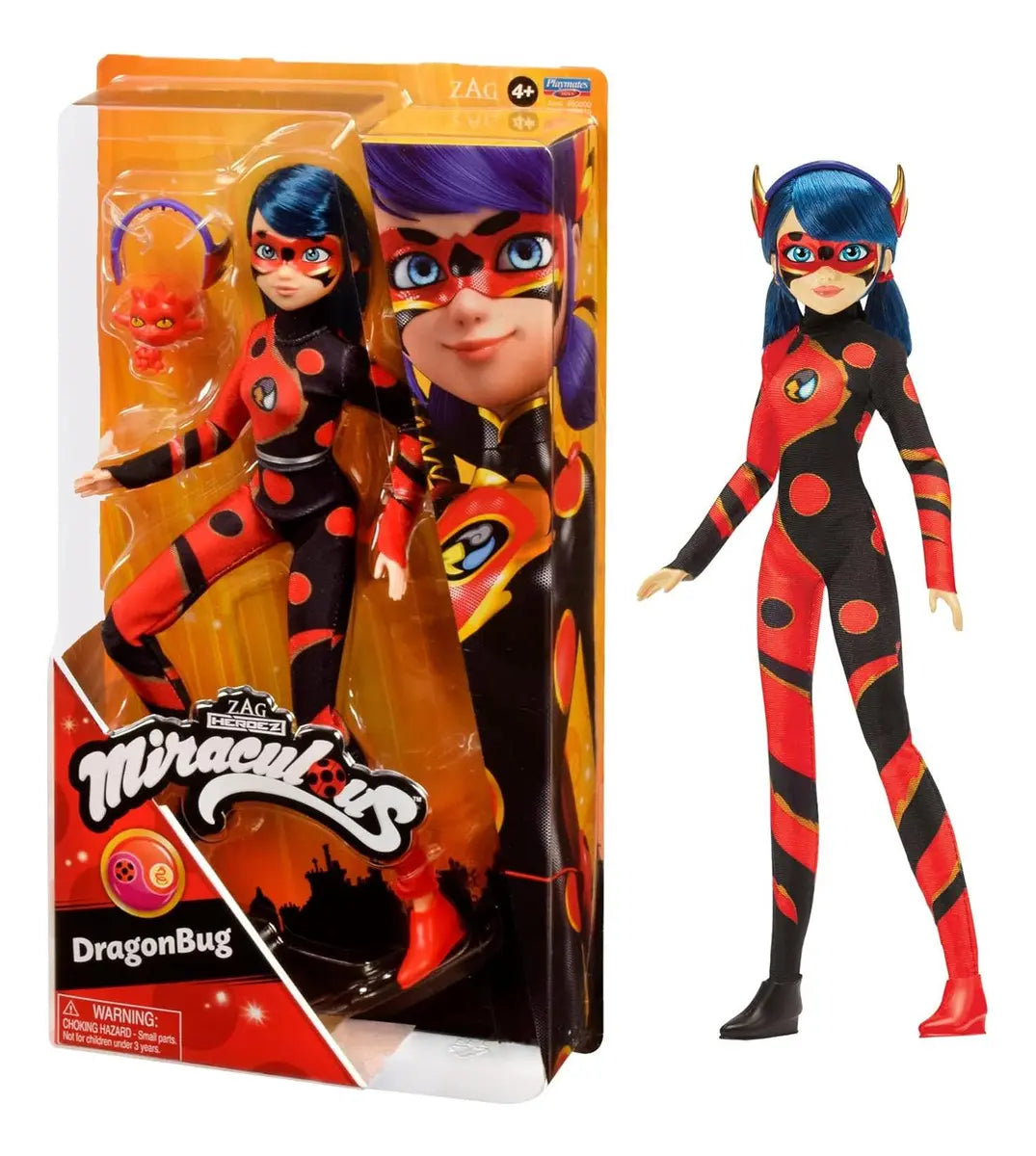Miraculous Dragonbug Muñeca Con Accesorios 26cm Playmates