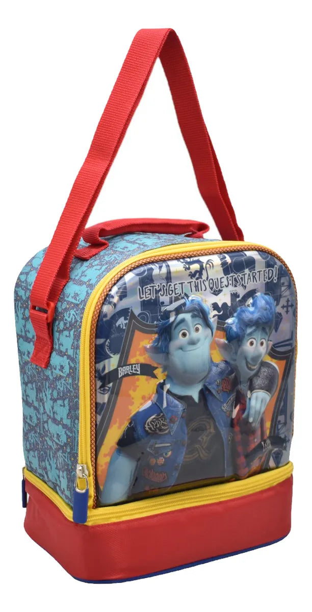 Disney United States This Quest Kit 2pc Primary Backpack 162413 Ruz Blue/Yellow 3D