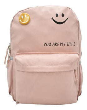 Mochila You Are My Smile Coral Lisa Primaria Ll23bmj105