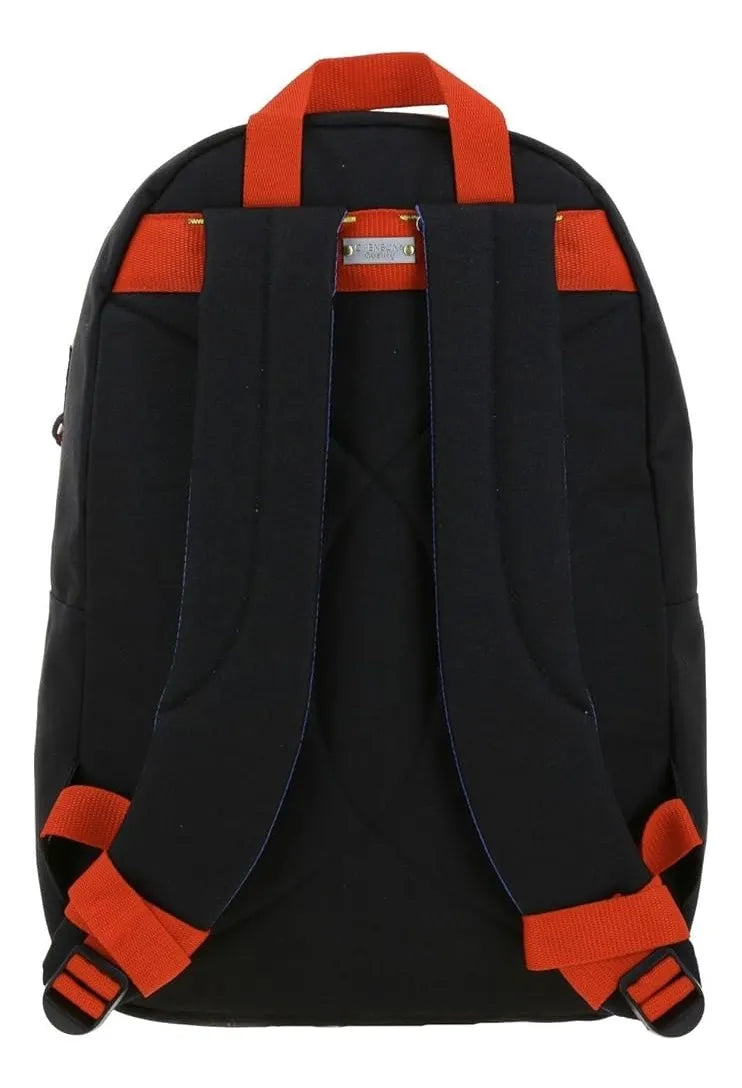 Mochila Lonchera Lapicera Super Mario Mb66505 Chenson Negro Estampado