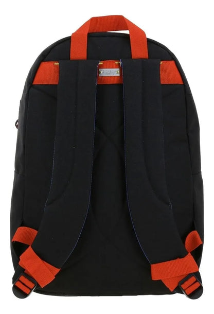 Mochila Lonchera Lapicera Super Mario Mb66505 Chenson Negro Estampado