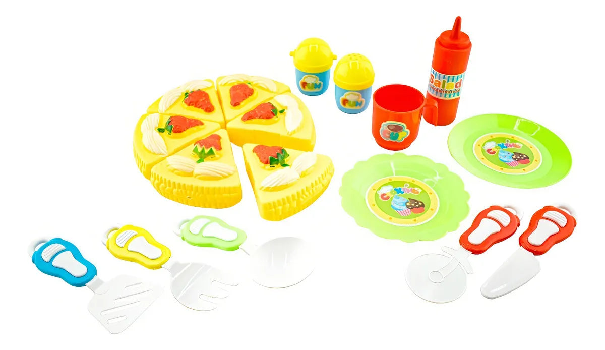 Juego De Cocina Divertido 17 Pz Cd Color Multicolor