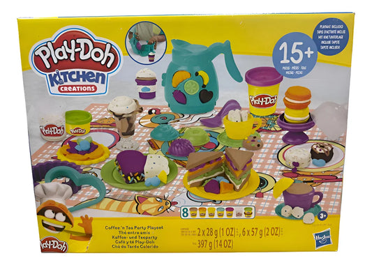 Play Doh Kitchen Creations Cafe Y Te 397g Hasbro Cf Multicolor
