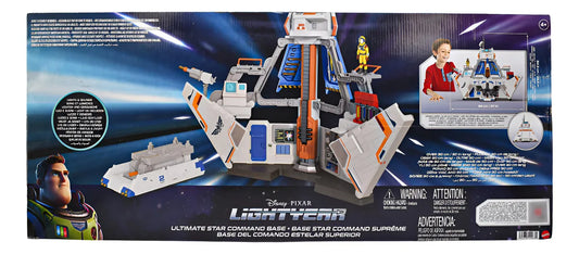 Disney Lightyear Base Del Comando Estelar Superior Mattel Blanco