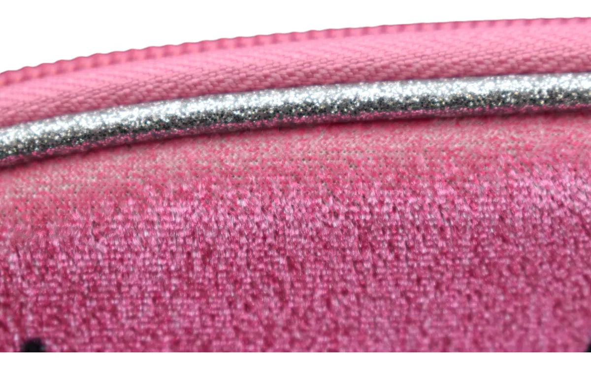 Mochila Vida Secreta De Mis Mascotas Gidget 3d Terciopelo Primaria Ruz Con Detalle Rosa Estampado