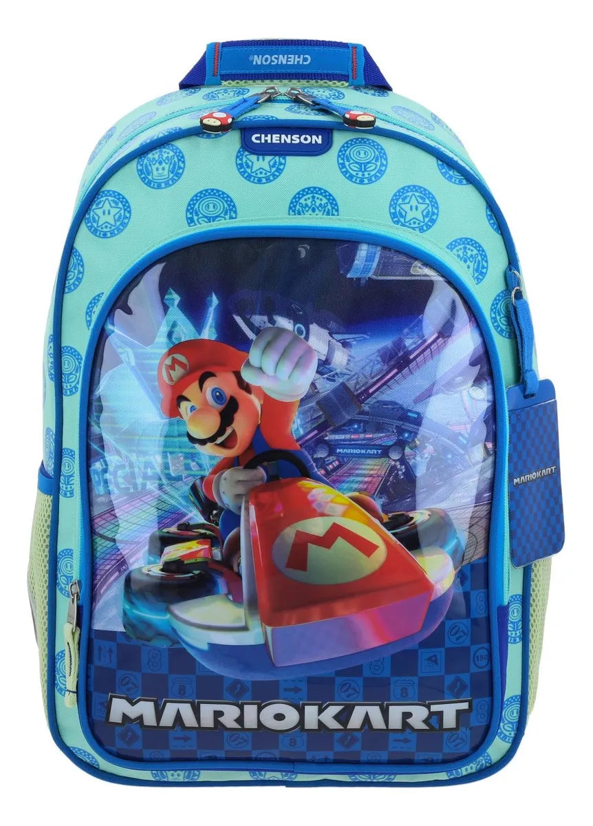 Mario Kart Backpack and Lunchbox MB66280 Primary Chenson Blue 3D Print
