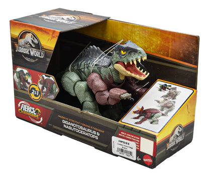 Jurassic World Fierce Changers Pack 2 Figuras Mattel