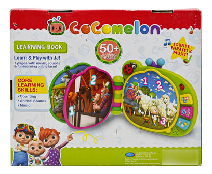 Cocomelon Learning Book Sonido Frases Y Musica Just Play Cf