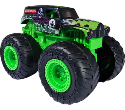 Monster Jam Grave Digger Luces Y Sonidos 1:24 Spin Master Grave Digger Verde