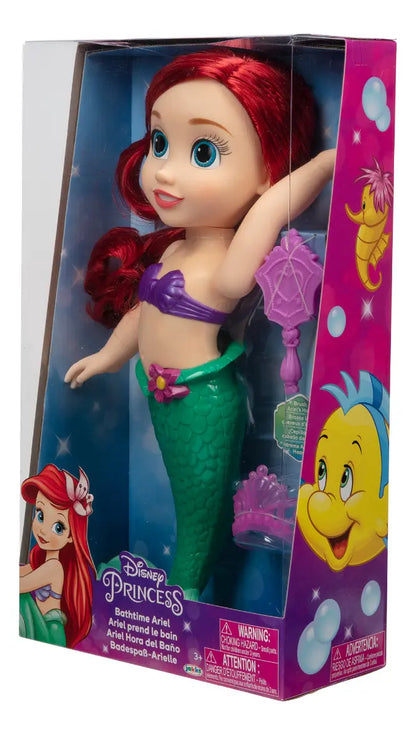 Disney Princesa Ariel Hora Del Baño Muñeca 36cm Jakks