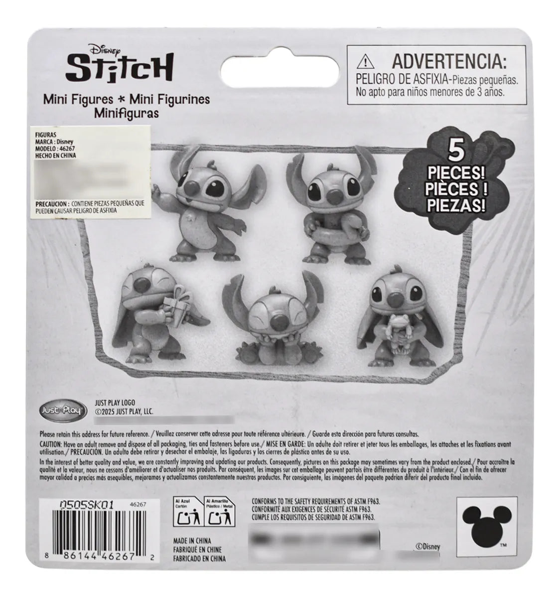 Disney Stitch Pack Doorables Y Mini Figuras #2 Just Play