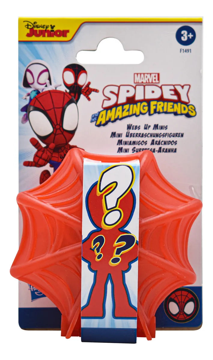 Marvel Spidey Miniamigos Aracnidos Pack 3 Figuras Hasbro