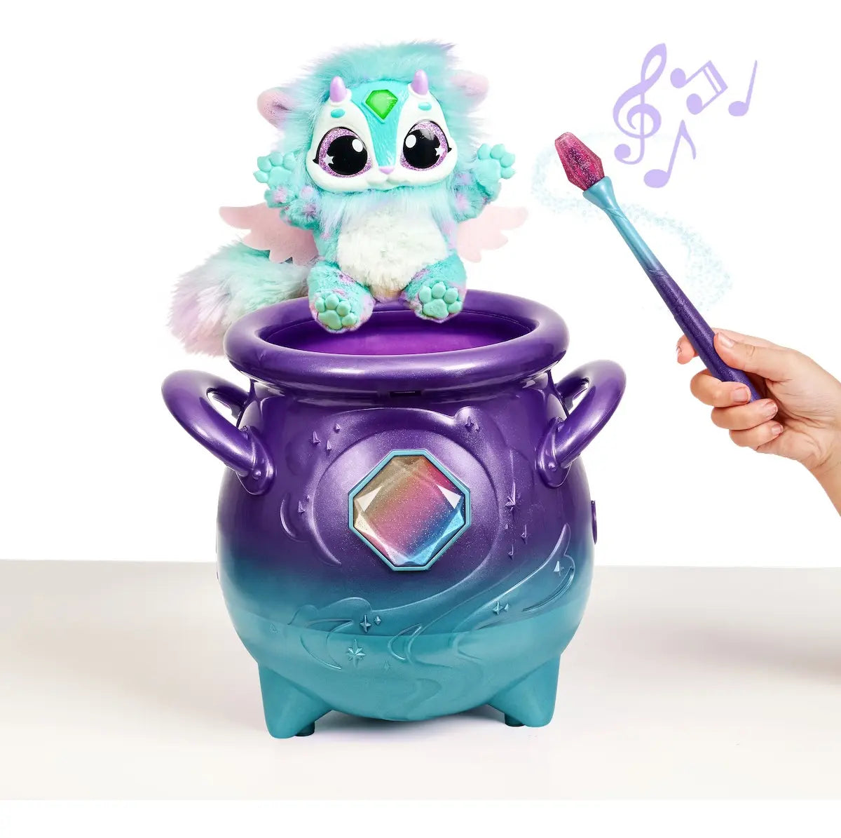 Magic Mixies Caldero Magico Morado Arcoiris 50 Sonidos Moose