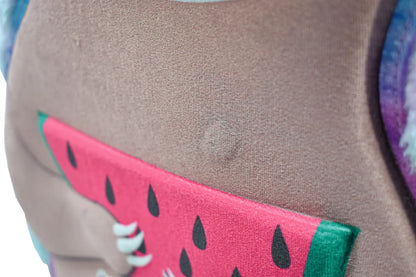 Mochila Happy Girl Perezoso Con Sandia 3d Primaria Chenson Con Detalle Multicolor Relieve