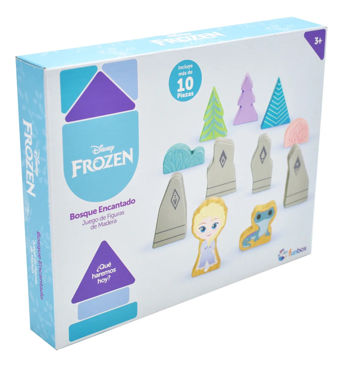 Disney Frozen Bosque Encantado Bloques 10pz Funbox 10 Frozen