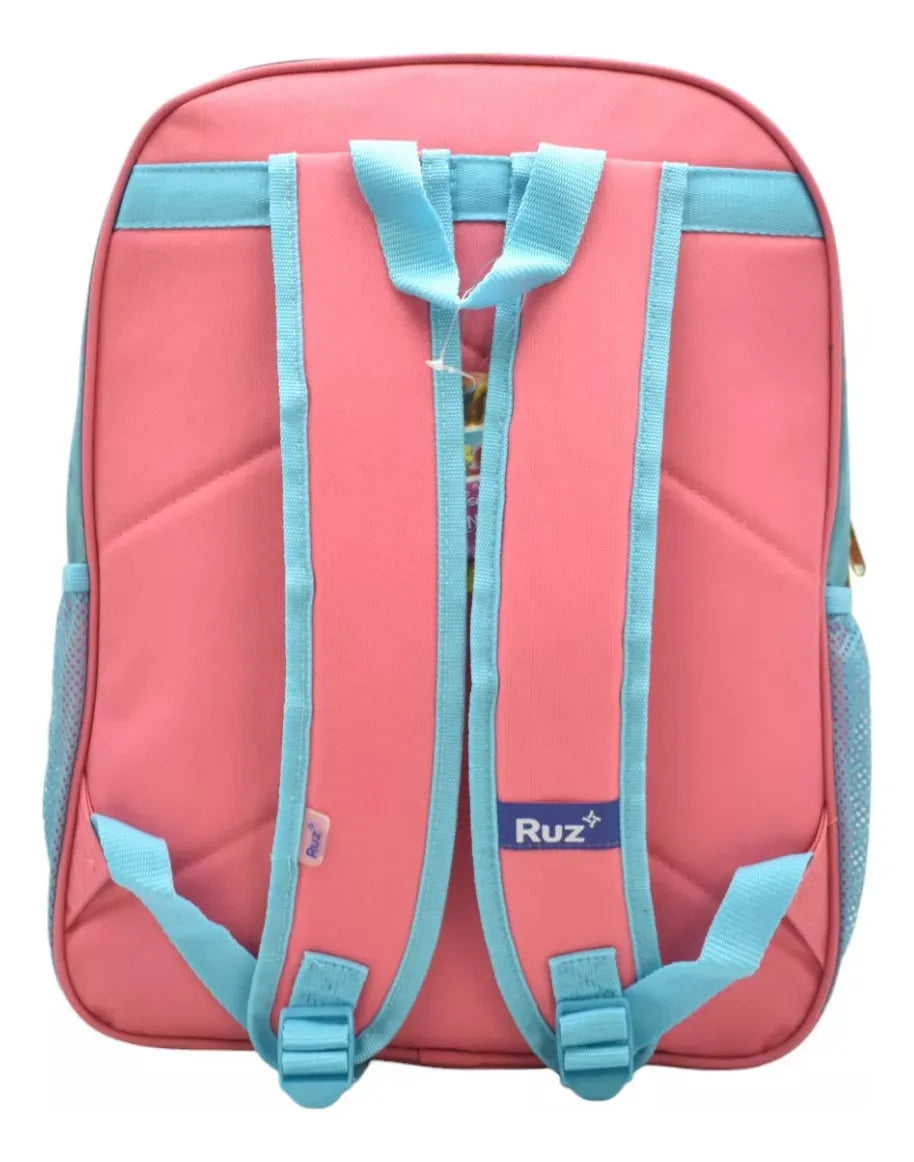 Mochila Disney Princesa Explore Kit 2pz Primaria 158744 Ruz Rosa Estampado, Relieve