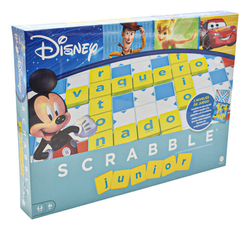 Disney Scrabble Junior Juego De Mesa Mattel