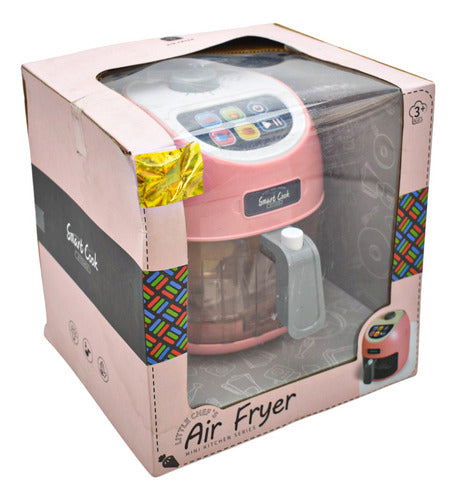Juego De Freidora Luz Sonido Mini Kitchen Series Ld6613b Cf