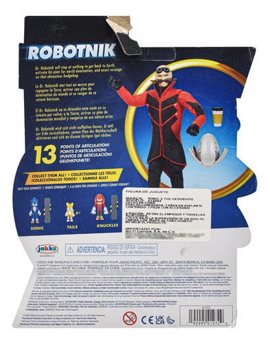 Sonic The Hedgehog 2 Robotnik Con Dron 12cm Jakks Pacific Cd