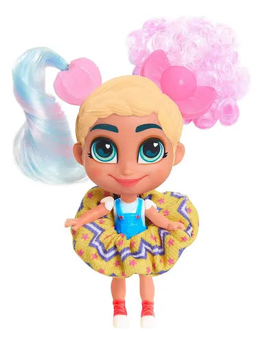 Muñeca Hairdorables Shortcuts 16cm Articulada Con 8 Sorpresas Incluidas