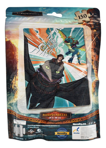Dragones Pack Rompecabezas Domino Y Memoria Novelty