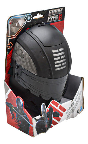 Mascara Con Luz Gi Joe Misiones Especiales Hasbro Cd Negro Snake Eyes