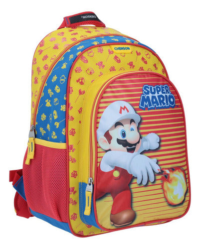 Mochila Escolar Chenson Mb64478-l Color Amarillo 19l