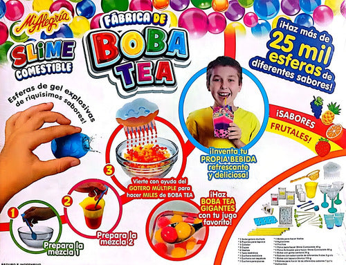 Mi Alegría Fábrica De Boba Tea Slime Comestible