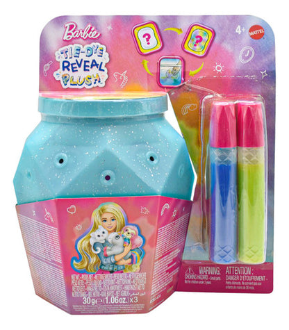 Barbie Tie Dye Reveal Peluche Sorpresa Frasco Azul Mattel Cf Azul