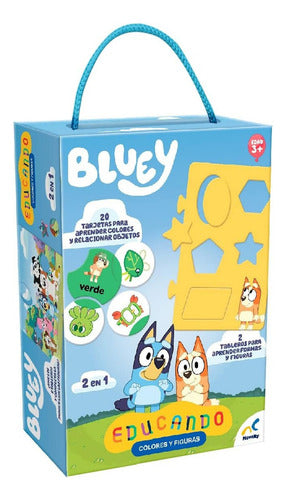 Bluey Educando Colores Y Figuras Jca3959 Novelty Color Multicolor