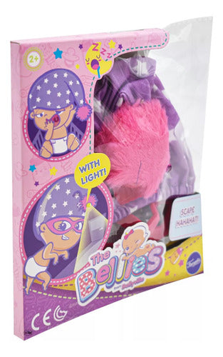 Mini Backpack The Bellies Bellie Beth Kit 3pz Famosa Rosa 3d